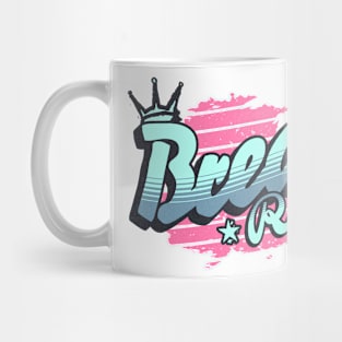 BREAKS -  Rule (light blue/pink) Mug